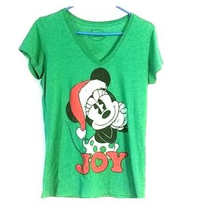 Disney Tops - Disney Minny Mouse Christmas shirt sz XL (371) Disney Tops - Disney Minny Mouse Christmas shirt sz XL (371)